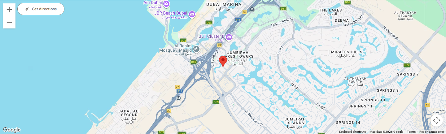 Map: Preatoni Tower JLT, Cluster L, Dubai